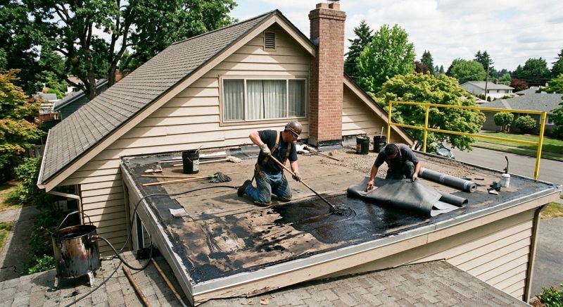 Tar Roof Repair in Bellville, OH