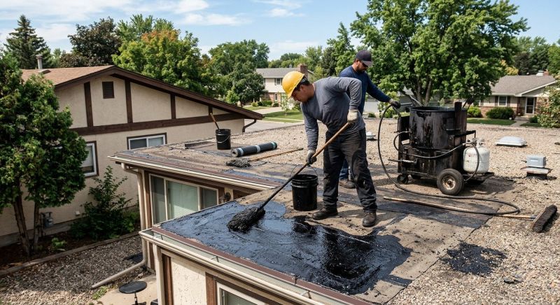 Tar Roof Repair in Fredericktown, OH
