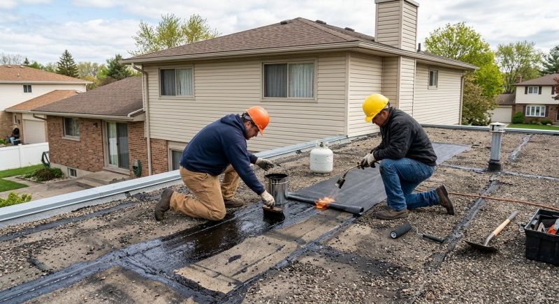 Tar Roof Repair in Fredericktown, OH