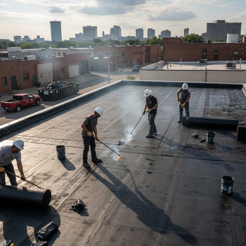 Tar Roof Replacement in Mansfield, OH
