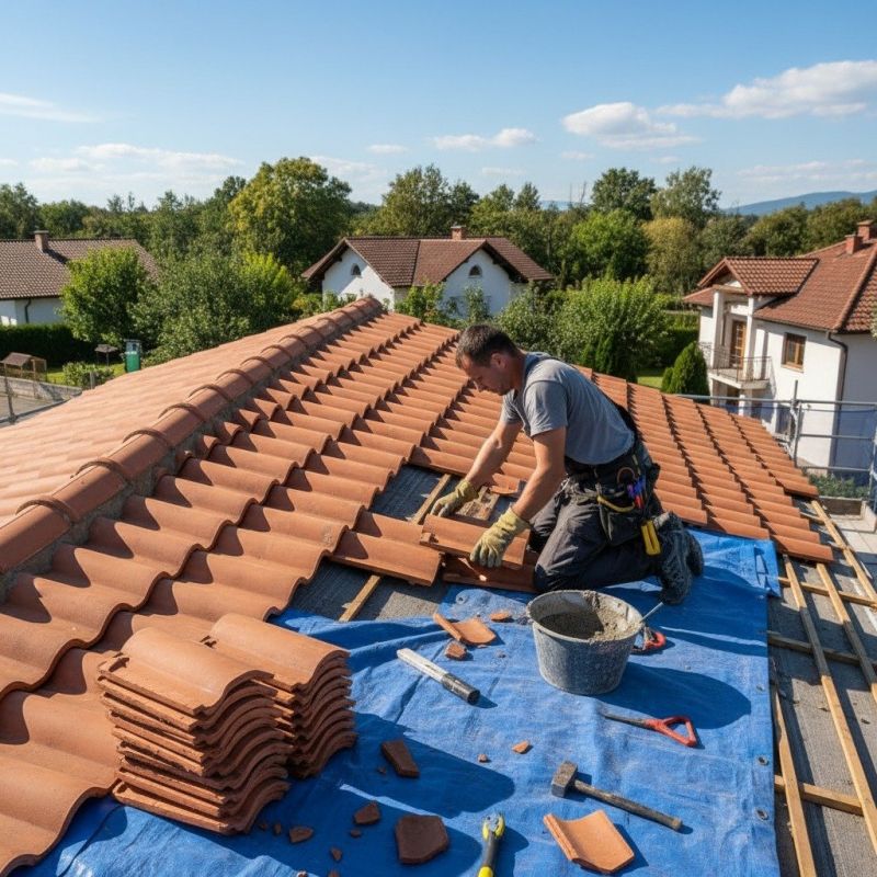 Tile Roof Repair in Crawford County, OH
