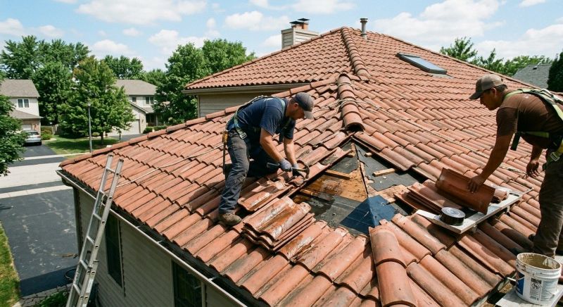 Tile Roof Repair in Delaware, OH