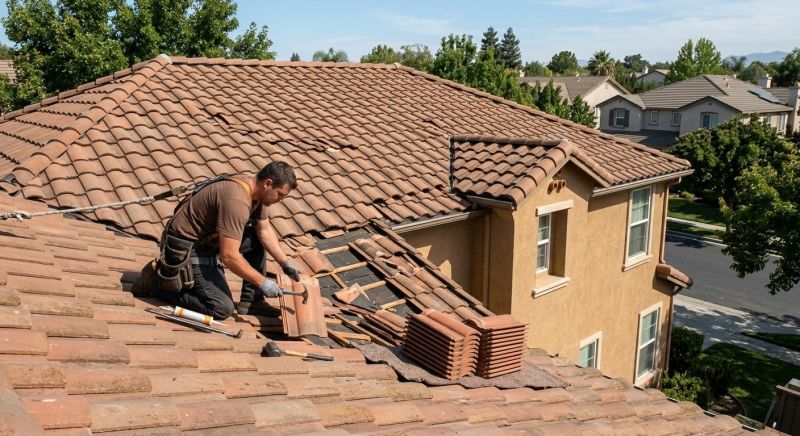 Tile Roof Repair in Knox County, OH