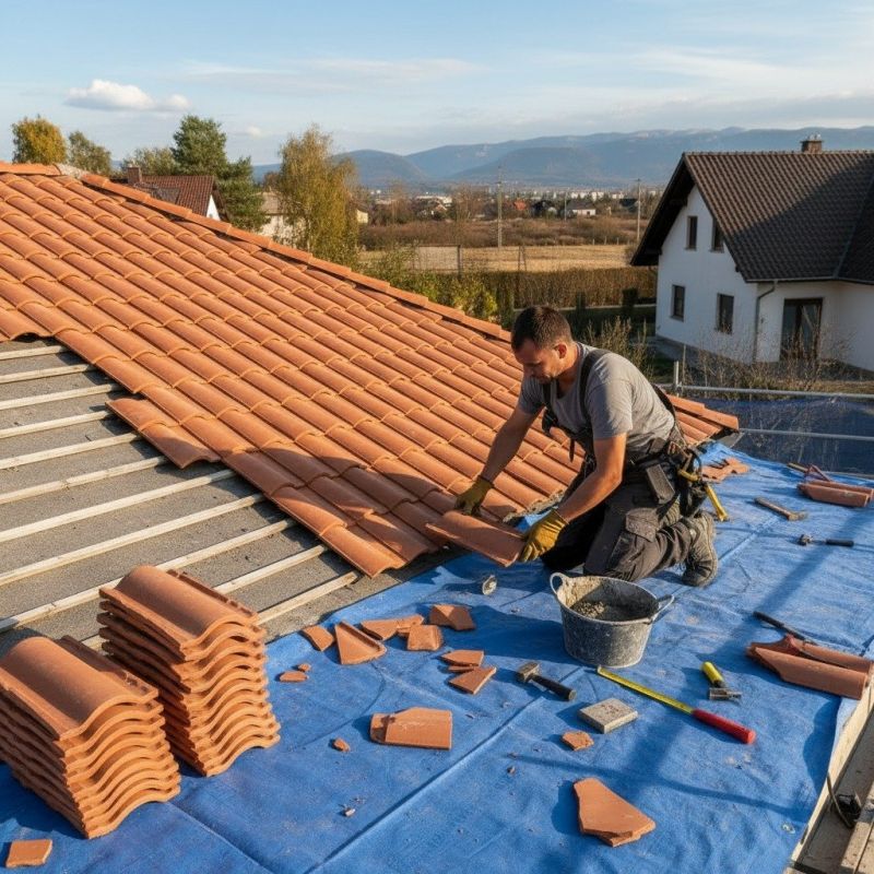 Tile Roof Repair in Knox County, OH