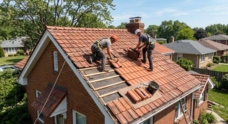 Tile Roof Repair in Marengo, OH