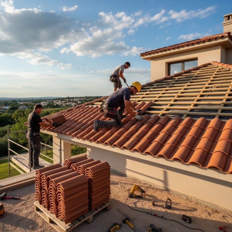 Tile Roof Replacement in Mansfield, OH