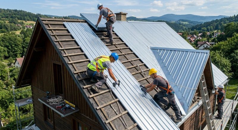 Tin Roof Installation in Delaware County, OH