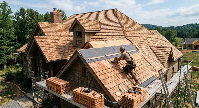 Wood Roofing Installation in Mansfield, OH