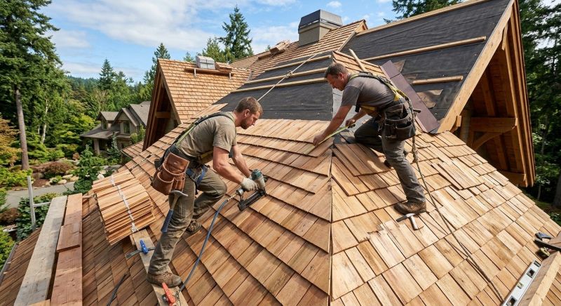 Wood Roofing Installation in Waldo, OH