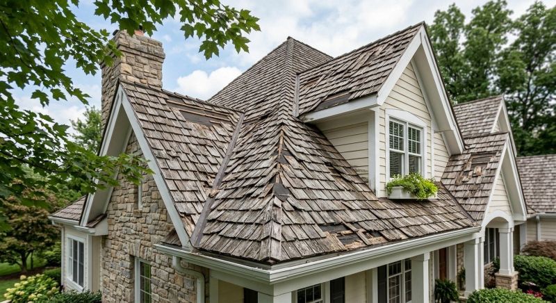 Wood Shake Roof Repair in Knox County, OH