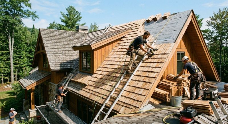 Wood Shake Roof Replacement in Shelby, OH