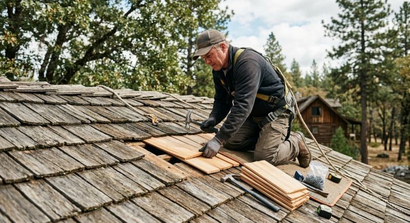 Wood Shingles Repair in Crawford County, OH