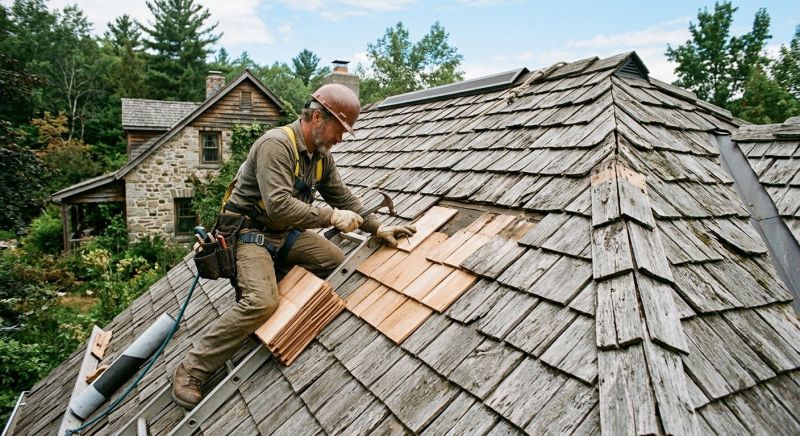 Wood Shingles Repair in Crawford County, OH