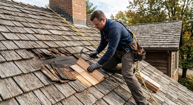 Wood Shingles Repair in Marion, OH