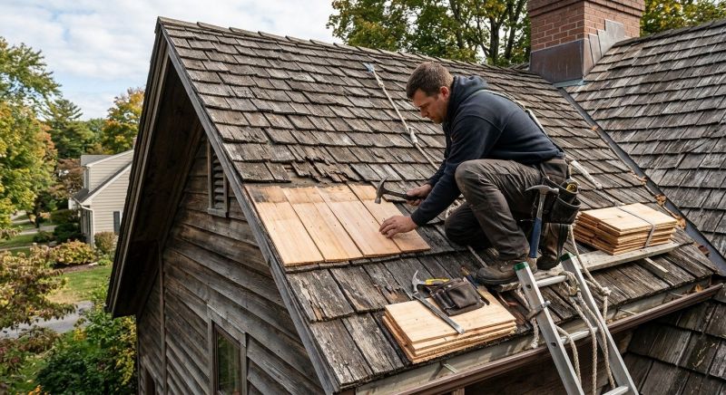 Wood Shingles Repair in Sunbury, OH