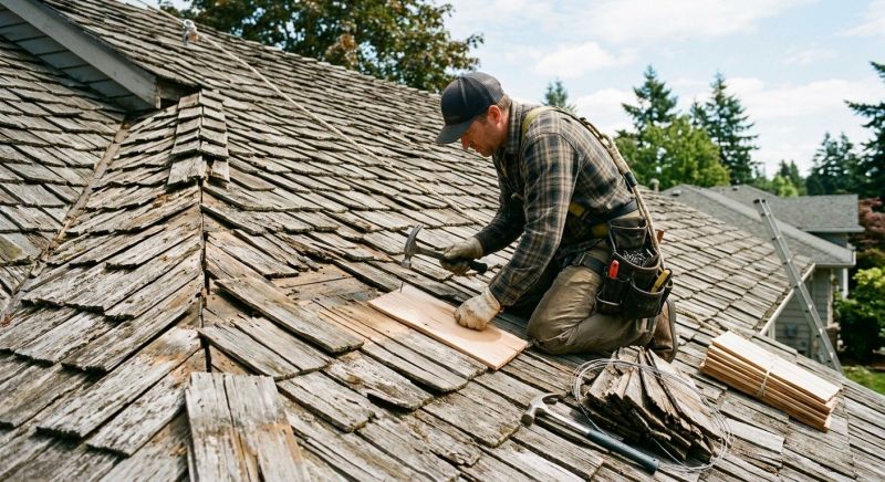 Wood Shingles Repair in Sunbury, OH